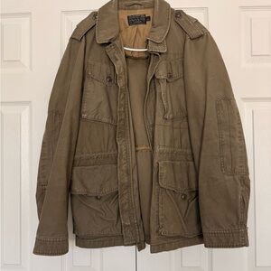 J. Crew Men's Khaki Field Jacket